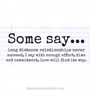 You and me will be together forever