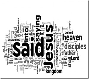 Bible] Book of Matthew - Tag Cloud