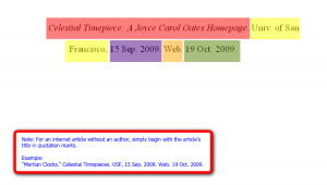 Citing an entire website (MLA):