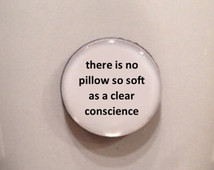 Quote Mug - There is No Pillow So S oft as a Clear Conscience - French ...