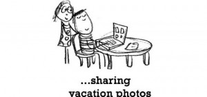 Sharing Food With Friends Quotes Happiness is, sharing vacation photos ...