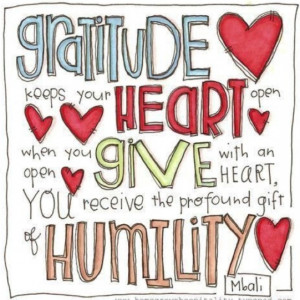 Gratitude & humility _/|\_