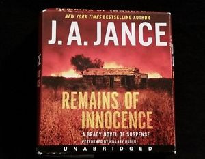 Remains of Innocence by J A Jance 2014 CD Unabridged
