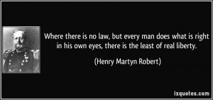 Henry Martyn Robert Quote