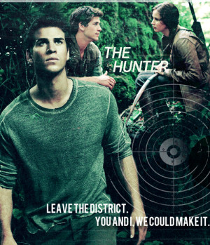 The Hunger Games Katniss and Gale fan art