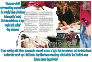 Gypsy Soule® & Shada Brazile Featured in Texas Techsan Magazine