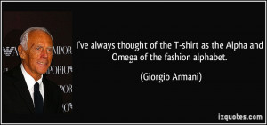 ve always thought of the T-shirt as the Alpha and Omega of the ...