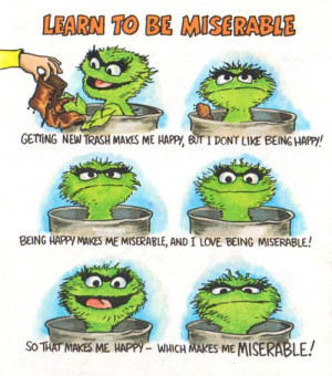 From How to Be a Grouch by Caroll Spinney