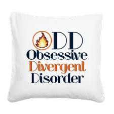 Different Dangerous Divergent Square Canvas Pillow
