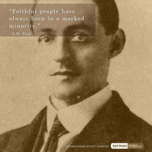 Faithful people have always been in a marked minority.