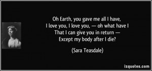 Sara Teasdale Quotes