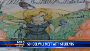 God Is Dead’ Drawing to Remain Displayed in Public School Classroom ...