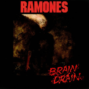 The Ramones Brain Drain UK LP RECORD CHR1725