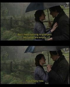 ... you. My hands are empty. -Not empty now. - Little Women | Movie Quotes