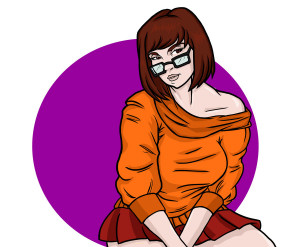 Scooby Doo Velma Flirt