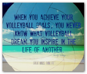 Beach Volleyball Inspirational
