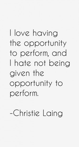 Christie Laing Quotes & Sayings
