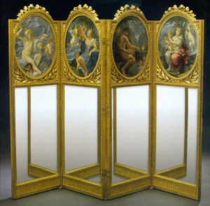 18th century french hand painted panels image 3