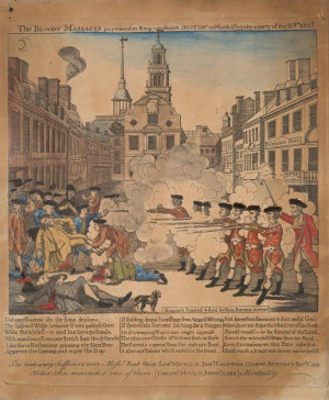 Revere, Paul. The Bloody Massacre Perpetrated in King-Street Boston on ...