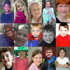 RIP to all of these beautiful children from the Connecticut shooting ...