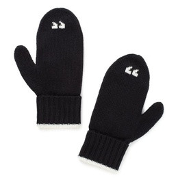 air quote mittens: for 