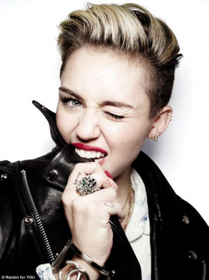 Miley Cyrus in YOU Magazine Photoshoot 2013