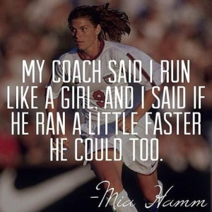 Sarah Williams’ pick for Women’s History Month is Mia Hamm.