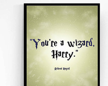 ... quote, jk rowling quote print, harry potter wall art, child bedroom