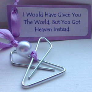 Memory tag I received as a gift from March of dimes memory garden ...