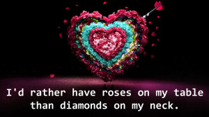 Heart Roses Quotes Heart roses quotes romantic