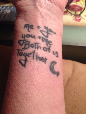Mom & daughter tattoo quote taken from Monsters IncTattoo Quotes, Mom ...