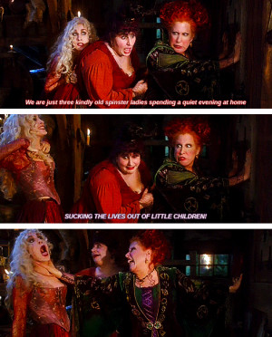 Wish I Was A Sanderson Sister From Hocus Pocus