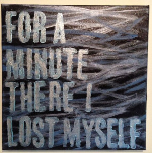 Radiohead Lyric/Quote Acrylic Painting on by FierceFlawlessDesign, $25 ...
