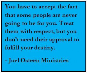 Joel Osteen ministries. amen