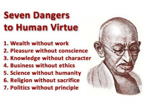 friday quotes : seven dangers to human virtue