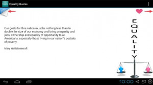 View bigger - Equality Quotes, Sayings for Android screenshot