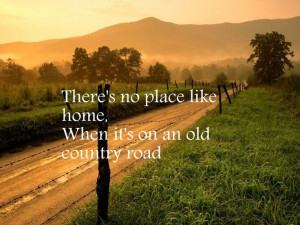 No place like heading home on a dirt road ♥