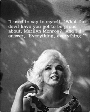 Thoughtful Quotes from Marilyn Monroe