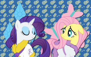 Rarity And Fluttershy Verdego