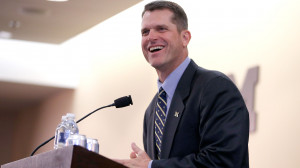Jim Harbaugh College In Michigan Images