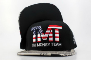 TMT Snapback Hats gt TMT The Money Team Snapbacks Hats USA Flag Logo