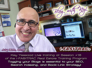 Session 18 July 2013 Key Live Training about Strategic Tagging of Real ...