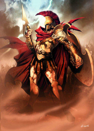 Ares (Mars) Greek God - Art Picture by GenzoMan