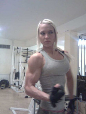 scared of muscle girls myself.