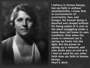 Pearl S. Buck was raised in China and never forgot her roots. She was ...