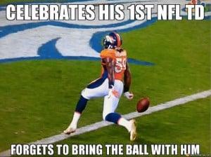 SportsMemes.net > Football Memes > Too quick to celebrate