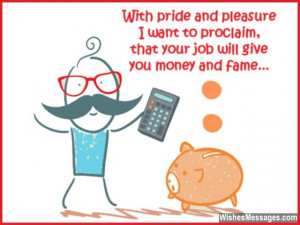 Funny message for colleagues boss new job congratulations 640x480 ...