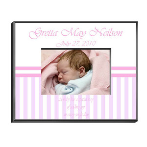 home baby girl gifts personalized baby girl picture frame