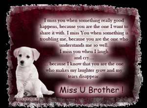 miss you brother quotes1 Miss You Brother Quotes