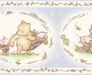 Classic Winnie The Pooh And Piglet Quote Pooh/piglet blue wallpaper